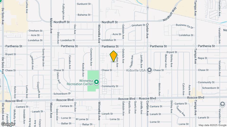 8530 Penfield Ave Mapa y Detalles de la Ubicación