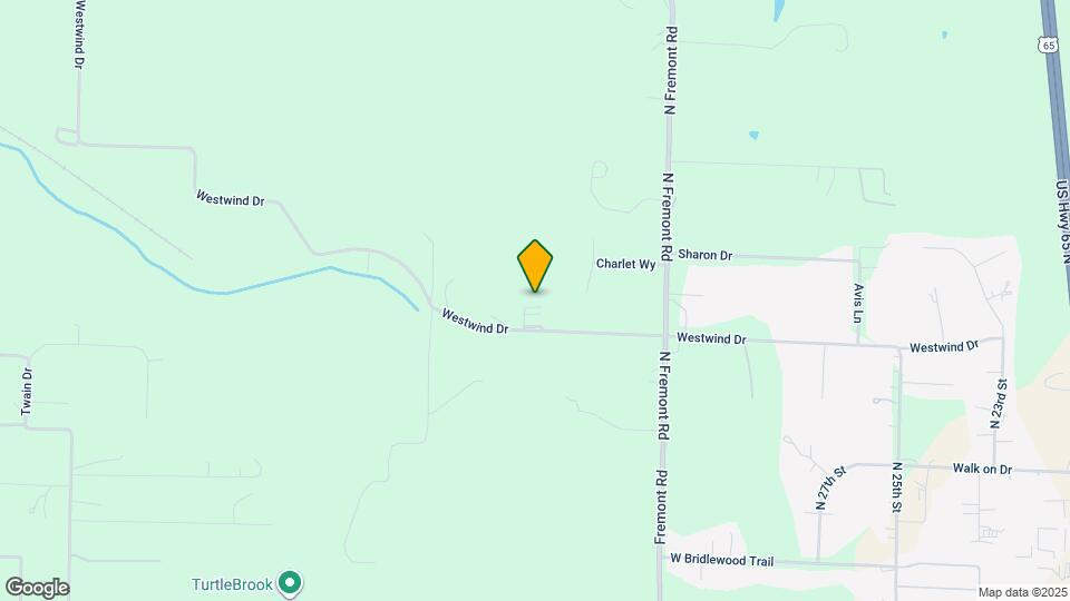 3601 Westwind Dr Map and Location Details