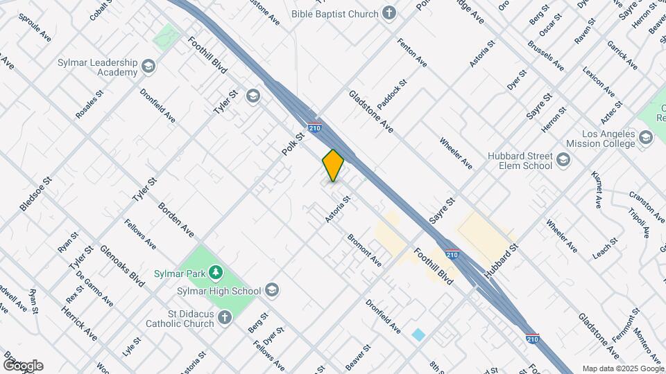 13978-13980 Foothill Blvd Map and Location Details