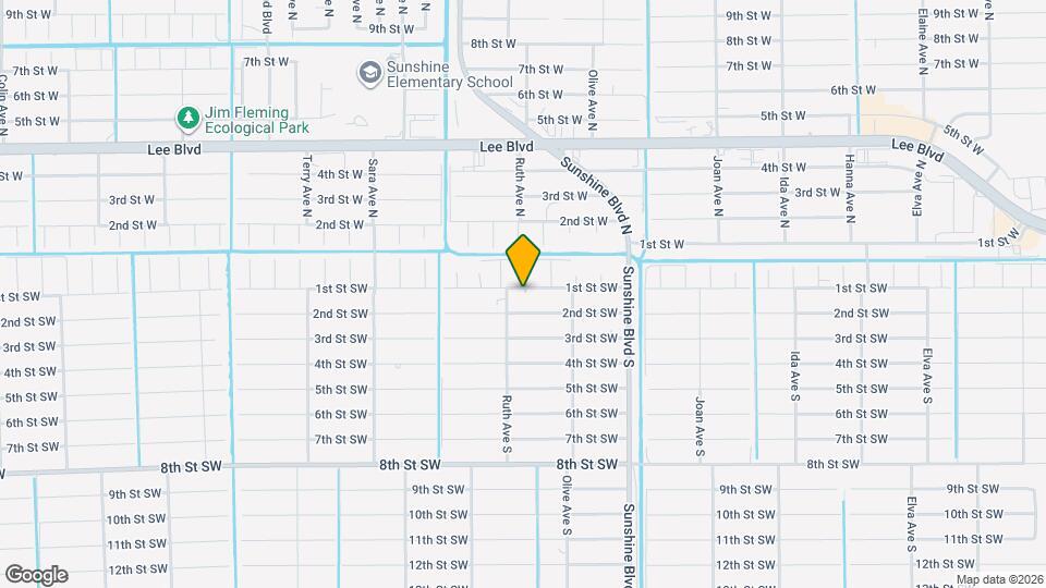 3215 1st St SW Map and Location Details