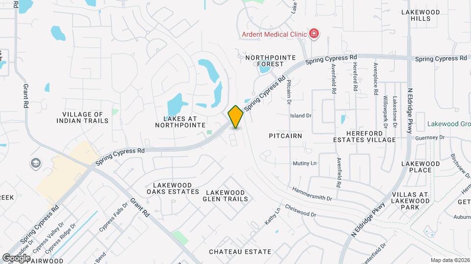 13918 Bee Flower Ln Map and Location Details