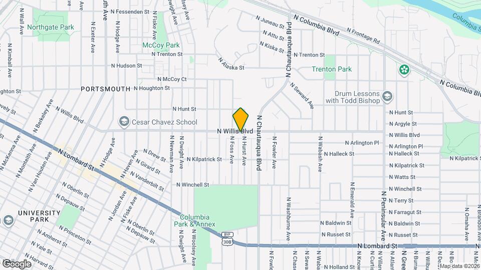 4110-4116-4116 N Willis Blvd Map and Location Details