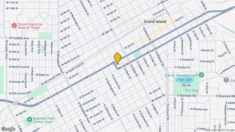 109 N Greenwich St Map and Location Details