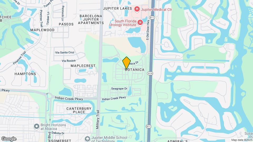 154 W Thatch Palm Cir Mapa y Detalles de la Ubicación