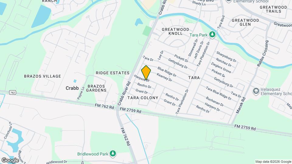 6630 Harpers Dr Map and Location Details