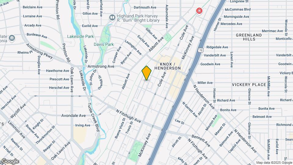 4425 Travis St Map and Location Details