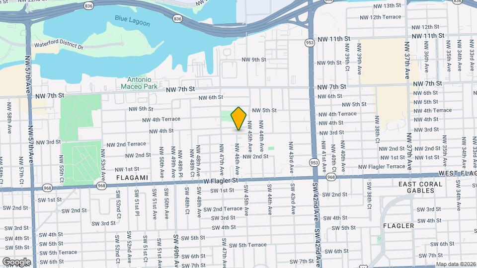 4517 NW 3rd St Map and Location Details