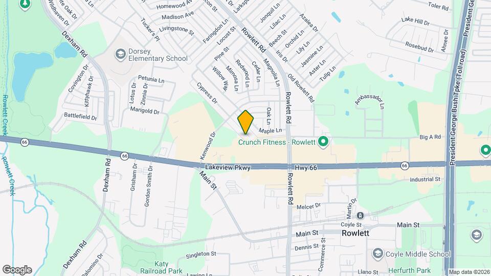 5418 Cypress Dr Map and Location Details