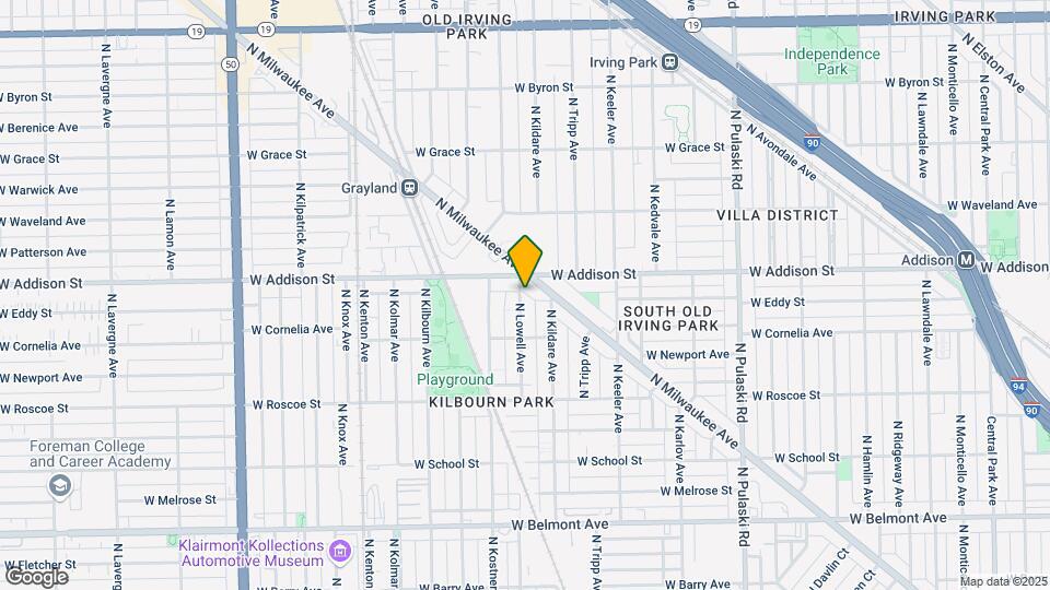 3541 N Lowell Ave-Unit -2 Map and Location Details