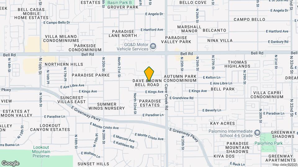 2237 E Aire Libre Ave Mapa y Detalles de la Ubicación
