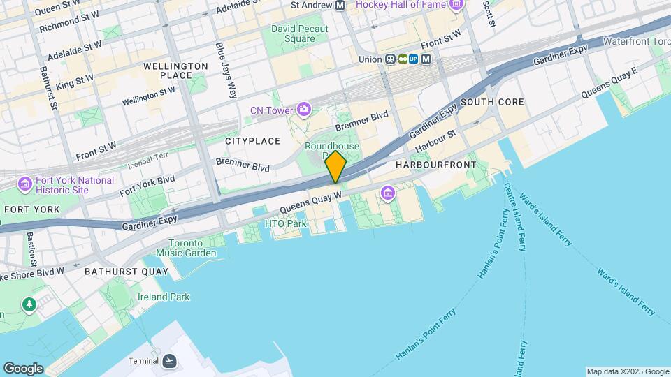 250 Queens Quay W Map and Location Details