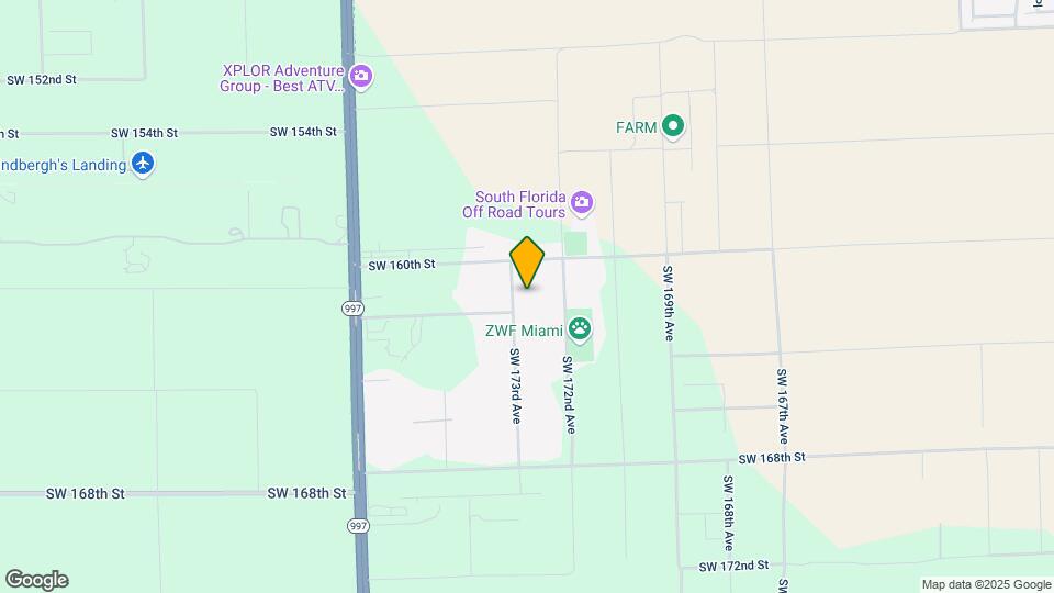 16025 SW 173rd Ave Map and Location Details