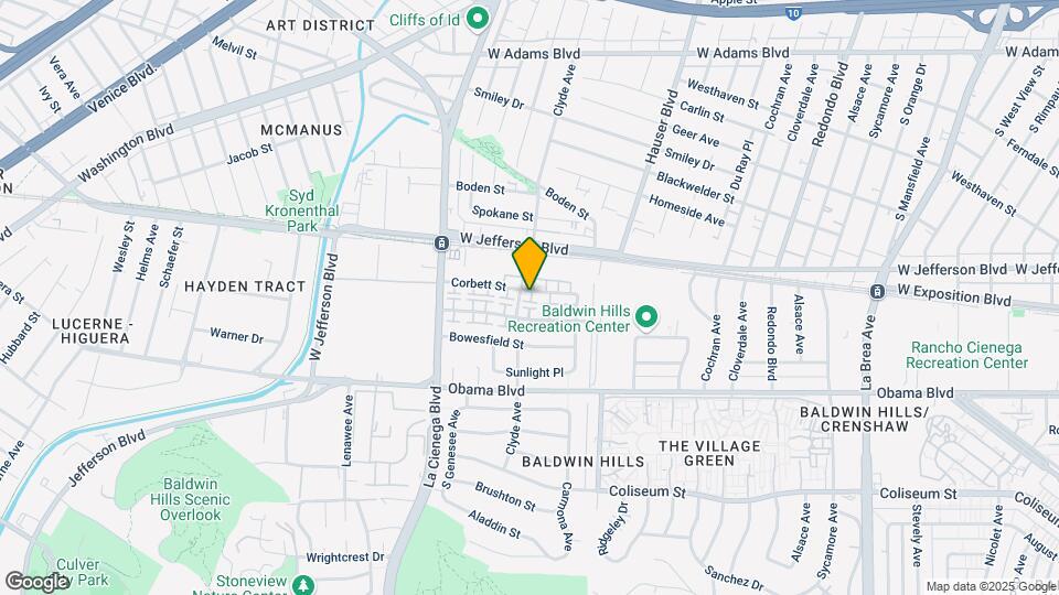 5652 Corbett St Map and Location Details