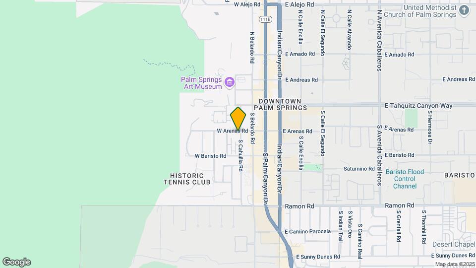 219-225 S Cahuilla Rd Map and Location Details