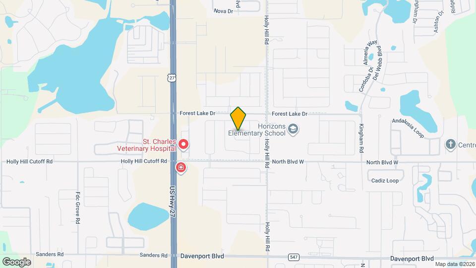 822 Fillmore Ct Map and Location Details