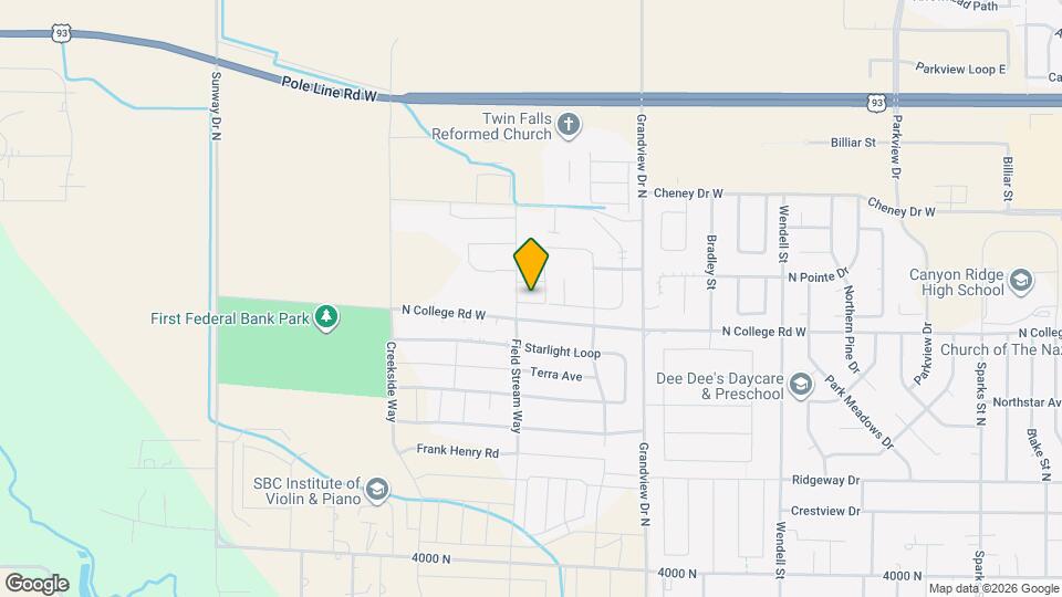 1070 Easy Ave Map and Location Details