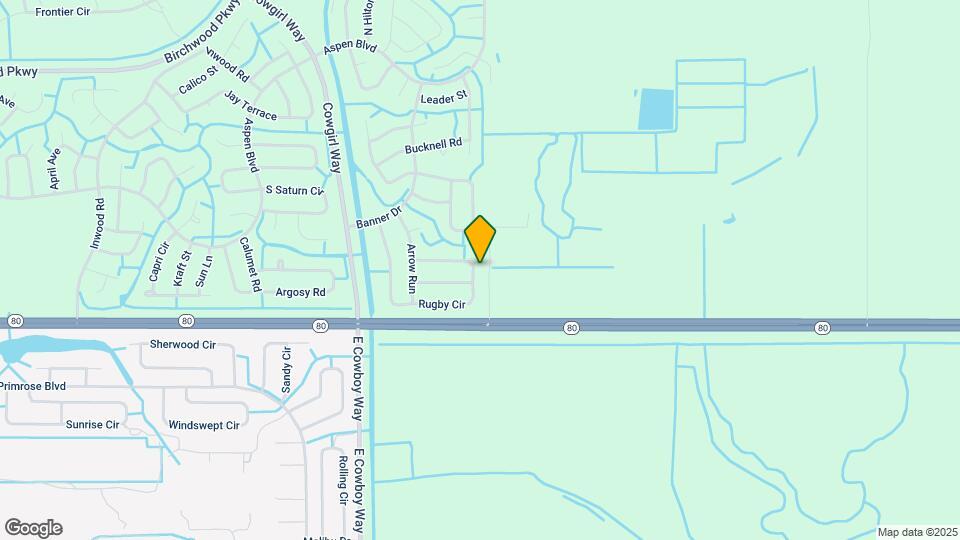 1506 Rugby Cir Map and Location Details