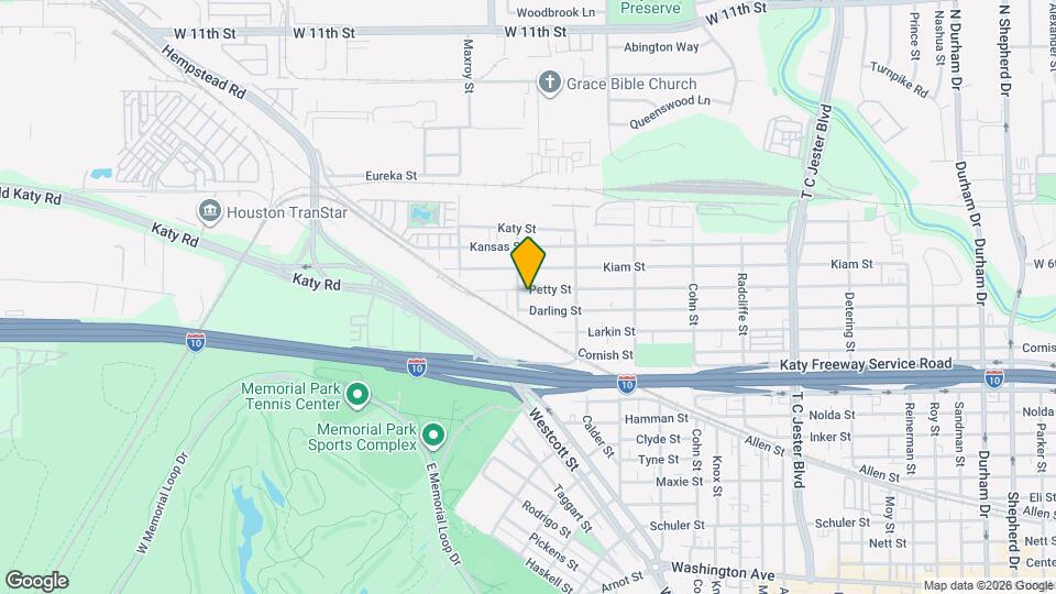 5843 Petty St Map and Location Details