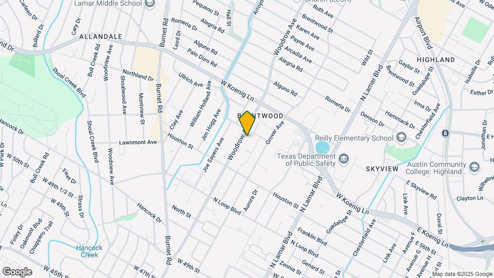 5609 Woodrow Ave Mapa y Detalles de la Ubicación
