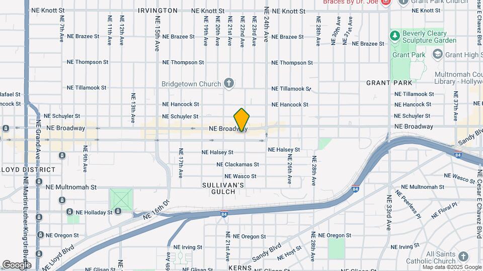 2171 NE Weidler St Map and Location Details