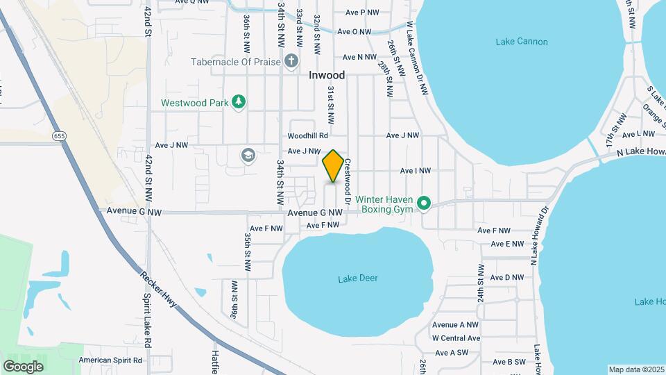 721 31st Ct NW Map and Location Details