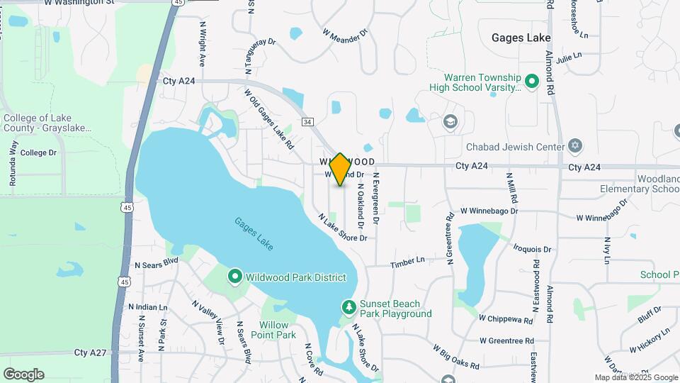 33670 N Idlewild Dr Map and Location Details