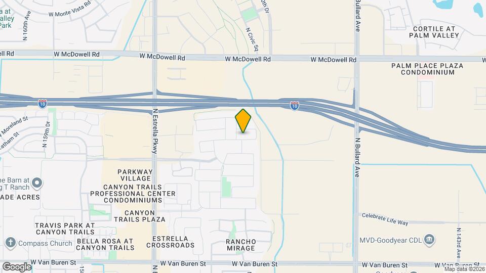 15092 W Portland St Map and Location Details