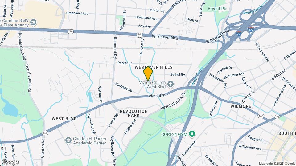 1256 Fordham Rd Map and Location Details