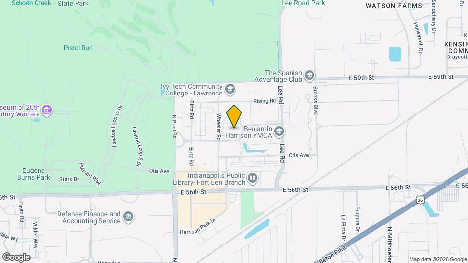 9239 Hawley Dr Map and Location Details
