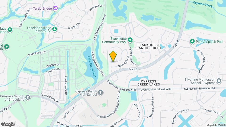27219 Camden Glen Ln Mapa y Detalles de la Ubicación