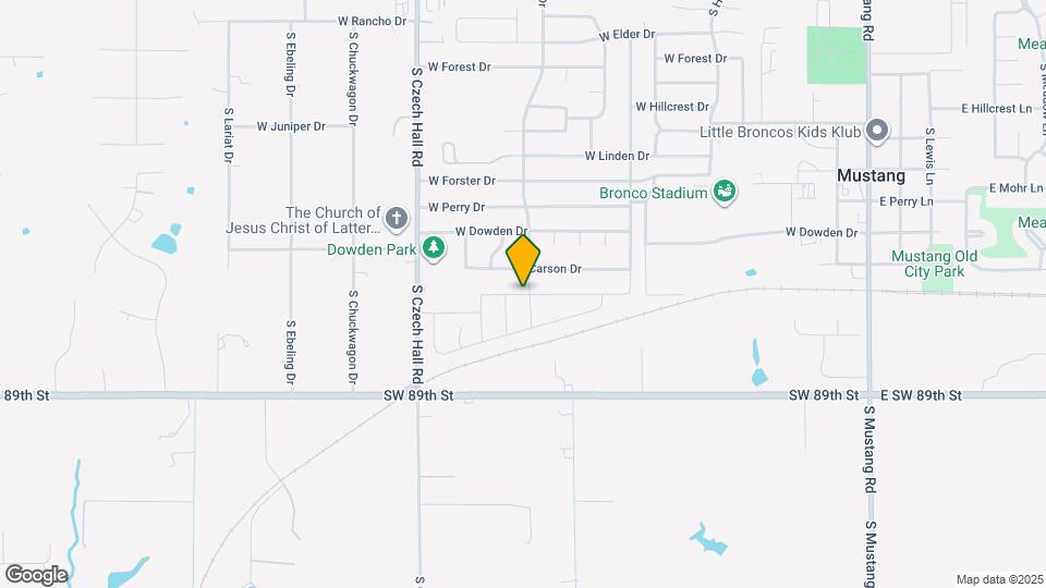 609 W Ava Dr Map and Location Details