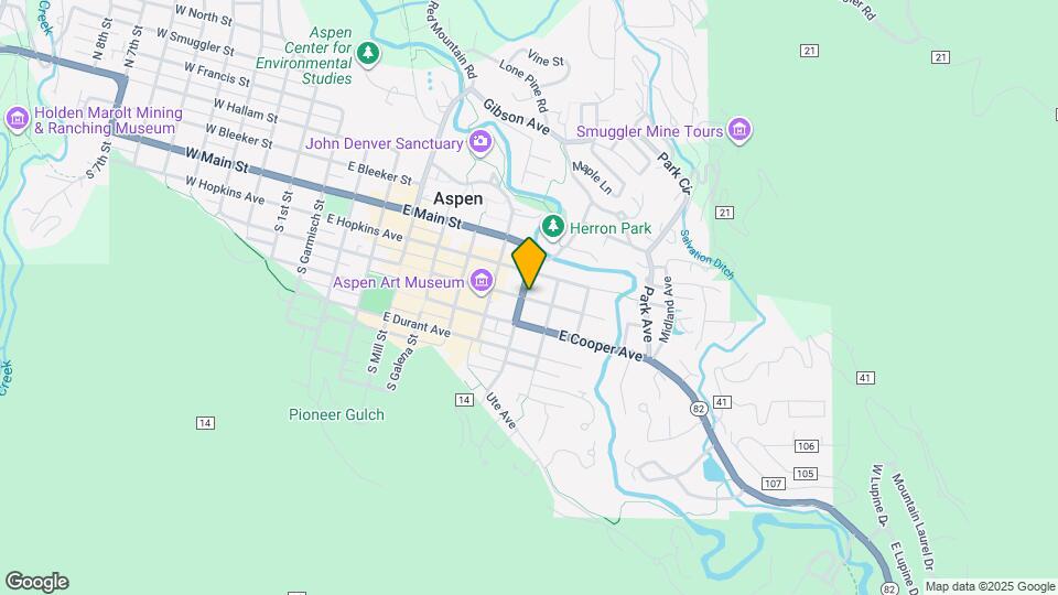 800 E Hyman Ave Map and Location Details