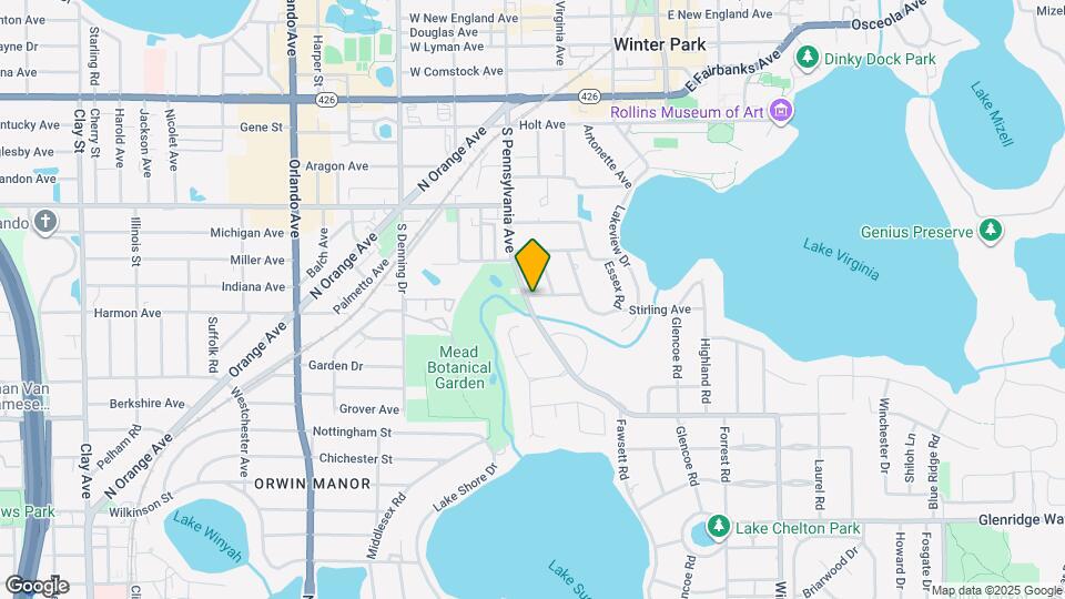 1308 S Pennsylvania Ave Map and Location Details