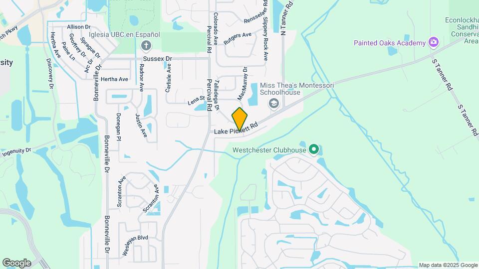 14145 Econ Woods Ln Map and Location Details