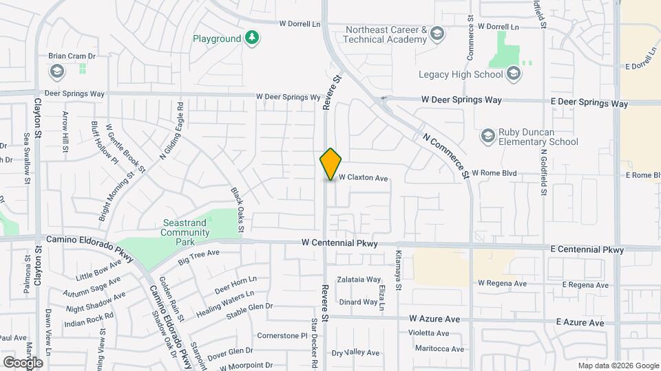 6535 N Velvet Silk St Map and Location Details