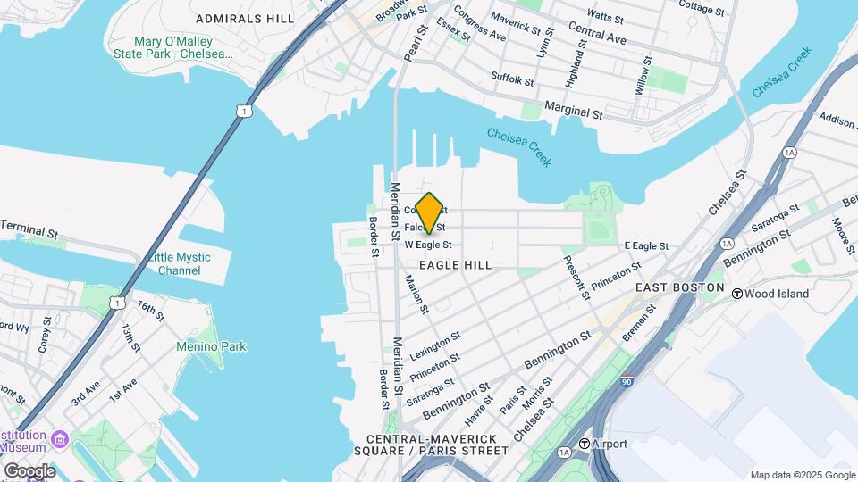 46 W Eagle St Map and Location Details