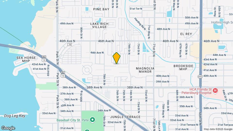 Parklane Mobile Home Park Map and Location Details