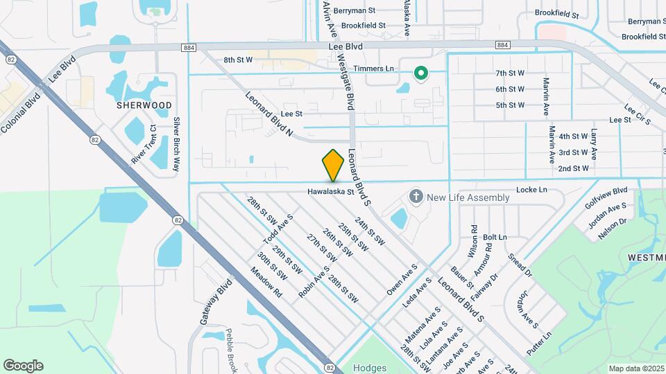 2304-2306 Hawalaska St Map and Location Details