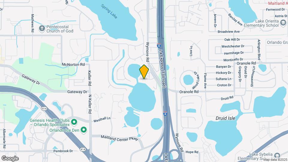 932 Lake Destiny Rd-Unit -# F Mapa y Detalles de la Ubicación