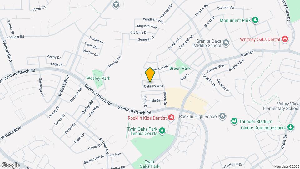 5526 Cabrillo Way Map and Location Details