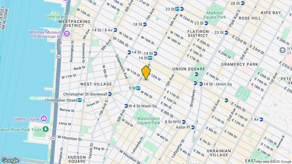 68 W 11th St Map and Location Details