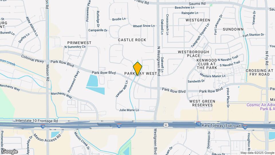 1619 Bugle Run Dr Map and Location Details