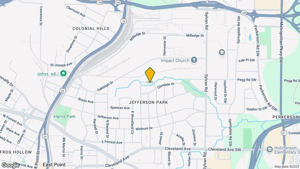 2368 Jefferson Terrace Map and Location Details