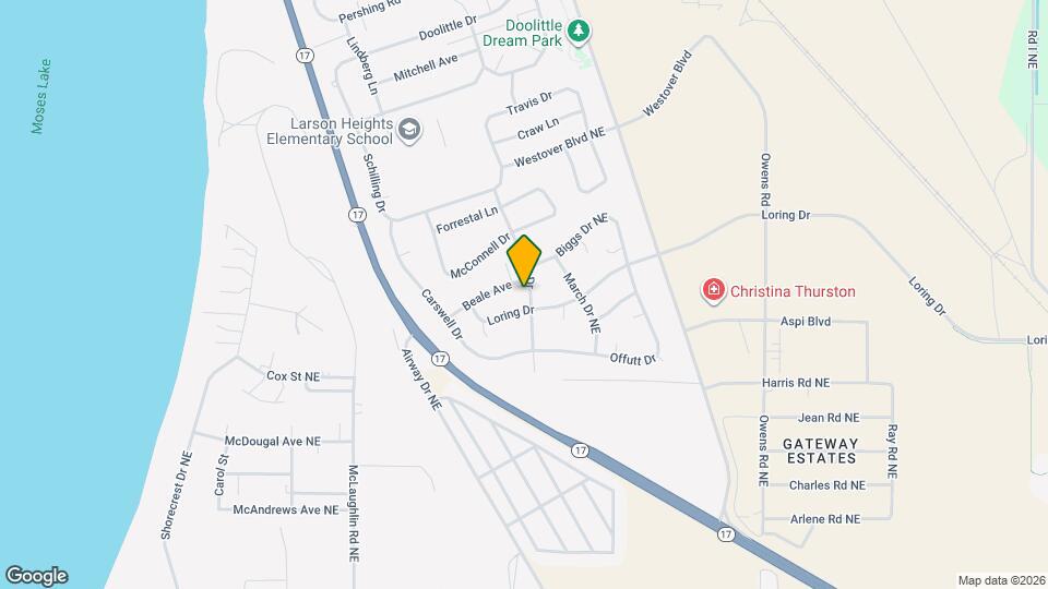 205 Daley Dr Map and Location Details