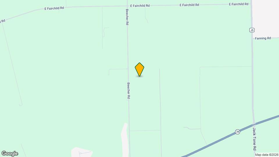 3636 Beecher Rd Map and Location Details