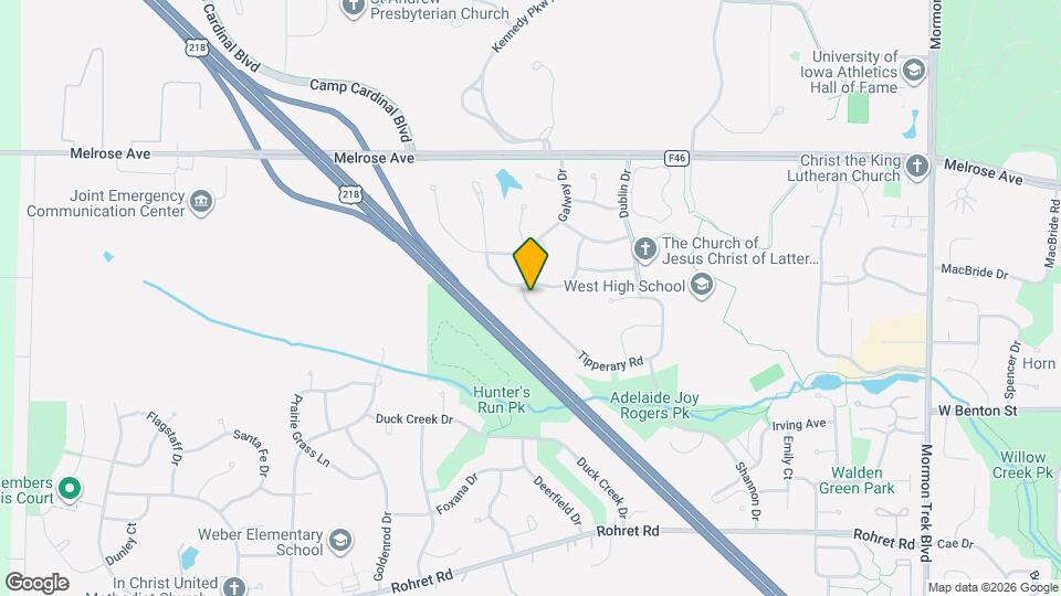 626 Tipperary Rd Map and Location Details