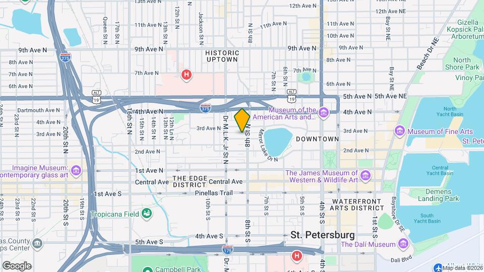815 Burlington Ave N Mapa y Detalles de la Ubicación