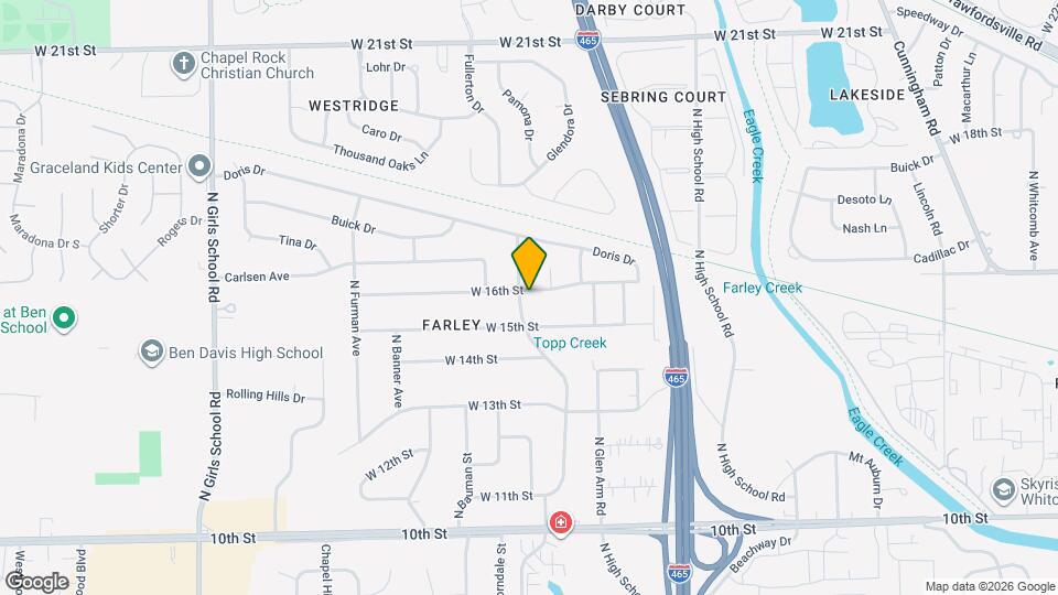 6623 W 16th St Mapa y Detalles de la Ubicación