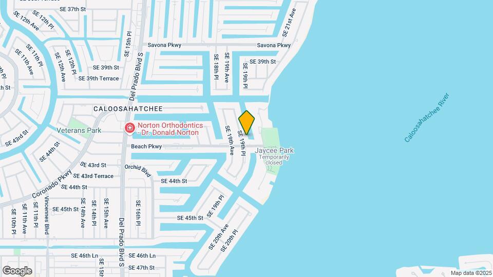 4117 SE 19th Pl Map and Location Details