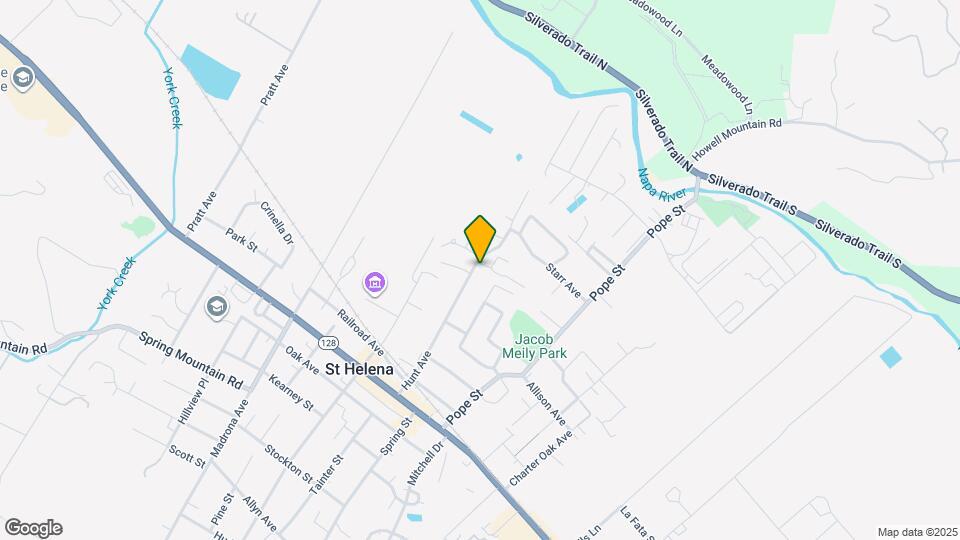 735 Hunt Ave Map and Location Details